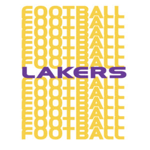 Lakers Football Repeat  Design