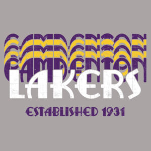 Camdenton Lakers Retro Design