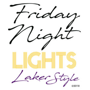 Friday Night Lights Laker Style Design