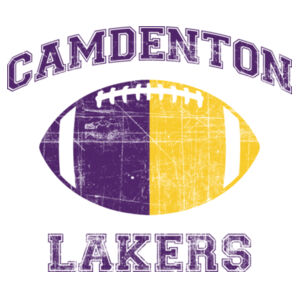 Camdenton Lakers Dual Color Football Design