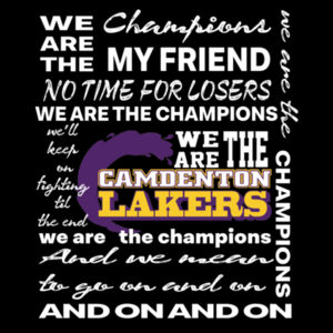 We Are The Champions Design