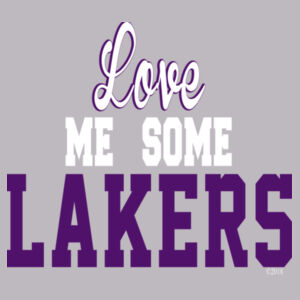 Love Me Some Lakers - Text Design