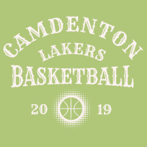 Camdenton Lakers Basketball - Ladies' Softstyle®  4.5 oz. Long-Sleeve T-Shirt Design
