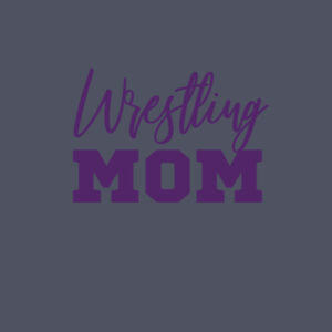Wrestling Mom - Ladies Lightweight Fleece Hoodie Design