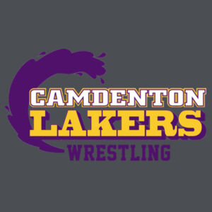 Camdenton Laker Wrestling - ® Smooth Fleece Base Layer Full Zip Design