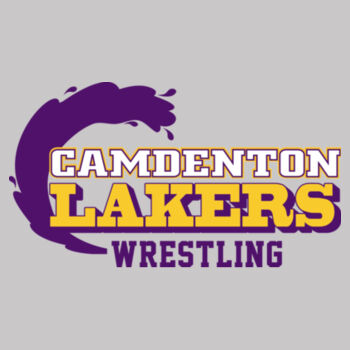 Camdenton Laker Wrestling - Mens Lightweight Fleece 1/4 Zip Design