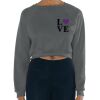 Women's Flex Fleece Raglan Crop Sweatshirt Thumbnail