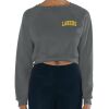 Women's Flex Fleece Raglan Crop Sweatshirt Thumbnail