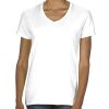 Ladies' Midweight V-Neck T-Shirt Thumbnail