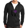 Young Mens The Concert Fleece ® Full Zip Hoodie Thumbnail