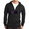 Young Mens The Concert Fleece ® Full Zip Hoodie Thumbnail