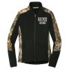 Ladies Camouflage Microfleece Full Zip Jacket Thumbnail