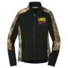 Ladies Camouflage Microfleece Full Zip Jacket Thumbnail