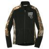 Ladies Camouflage Microfleece Full Zip Jacket Thumbnail